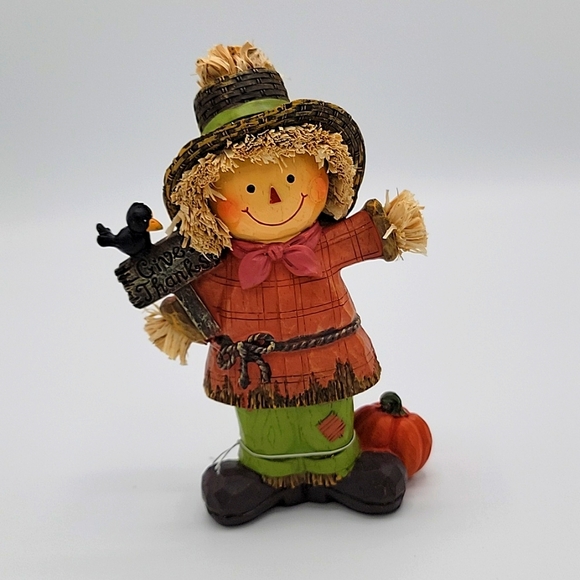 Other - New Scarecrow Figurine is great for holiday decorations. 8" H